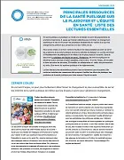 CCNDS : Principales ressources de la santé publique sur le plaidoyer et l’équité en santé : liste des lectures essentielles