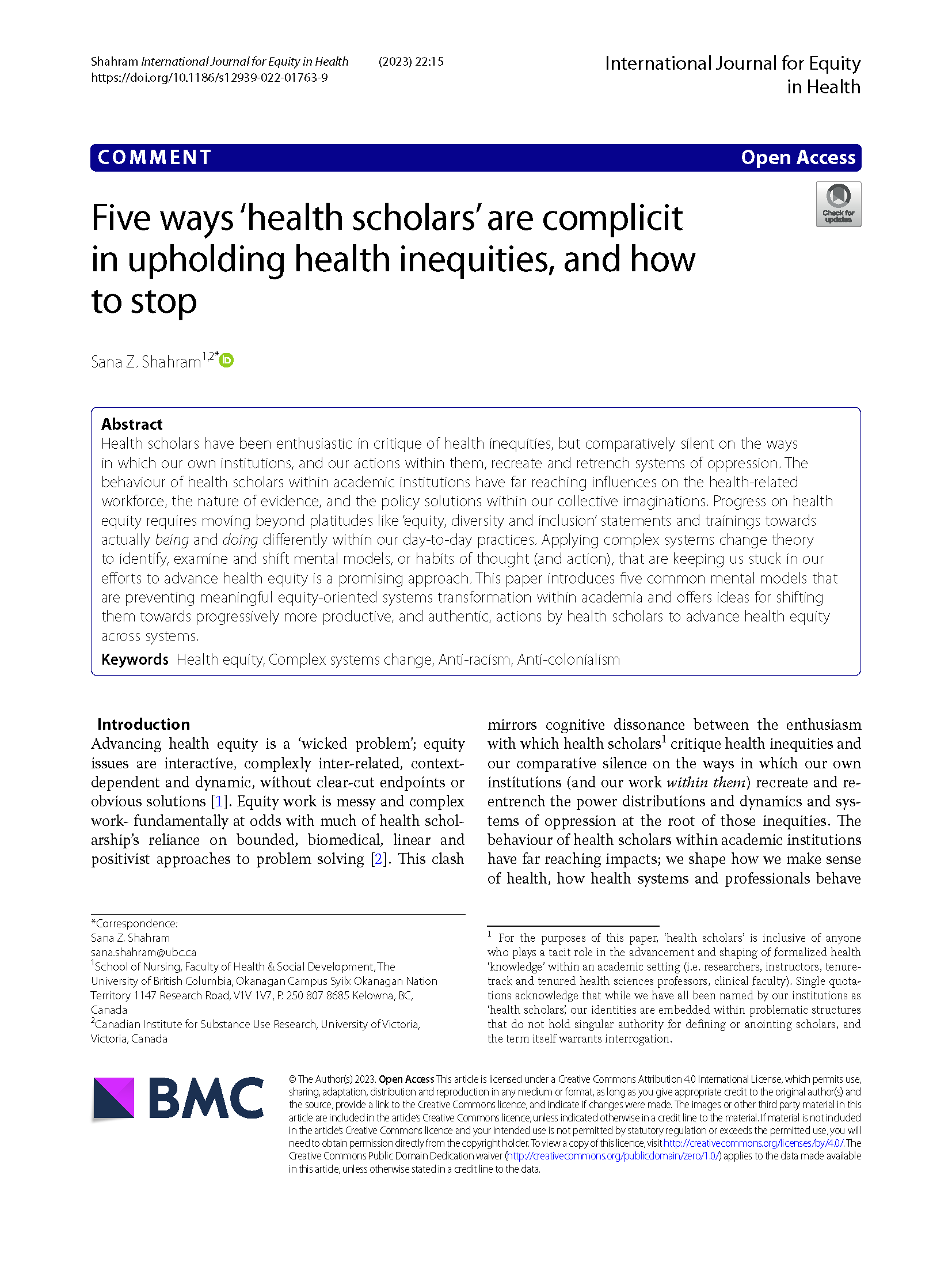 Keeping it political and powerful: Defining the structural determinants of health