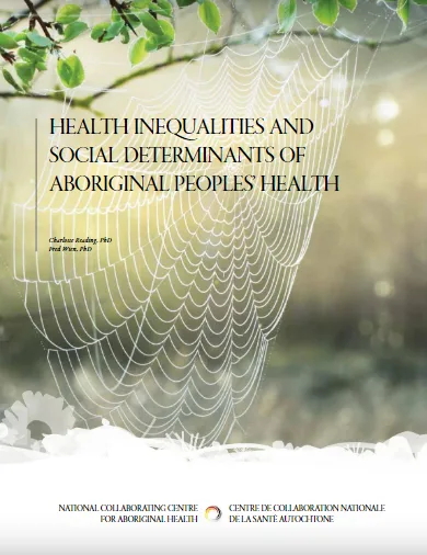 Health inequalities and the social determinants of Aboriginal peoples' health