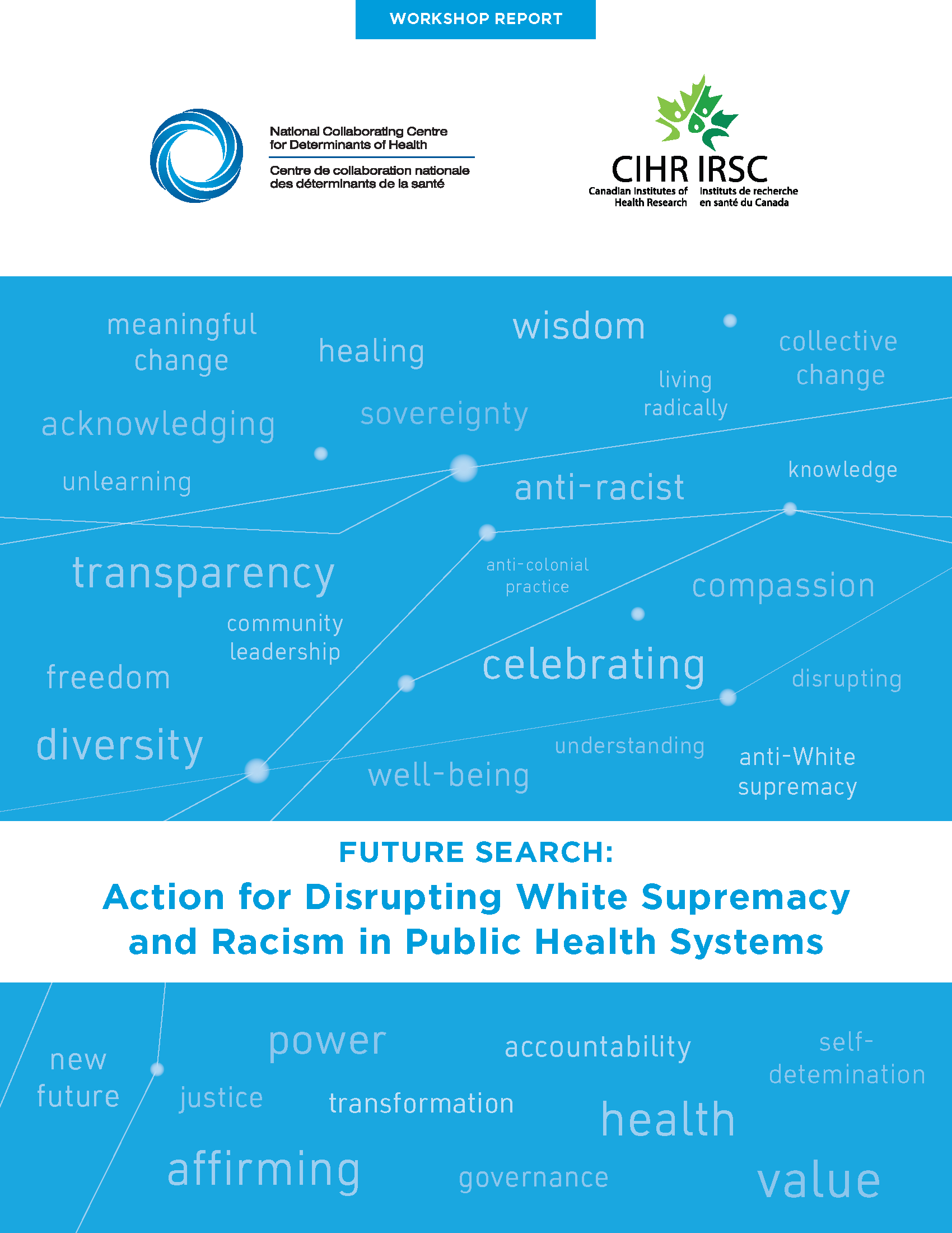Future Search: Action for disrupting White supremacy and racism in public health systems workshop report