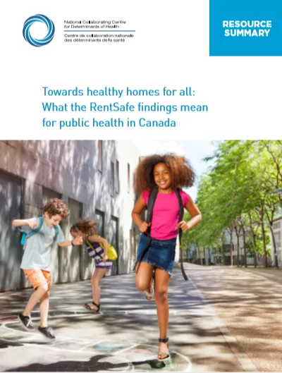 Towards healthy homes for all: What the RentSafe findings mean for public health in Canada