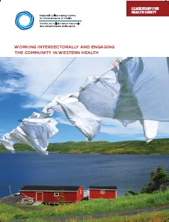 Leadership for health equity: Working intersectorally and engaging the community in Western Health