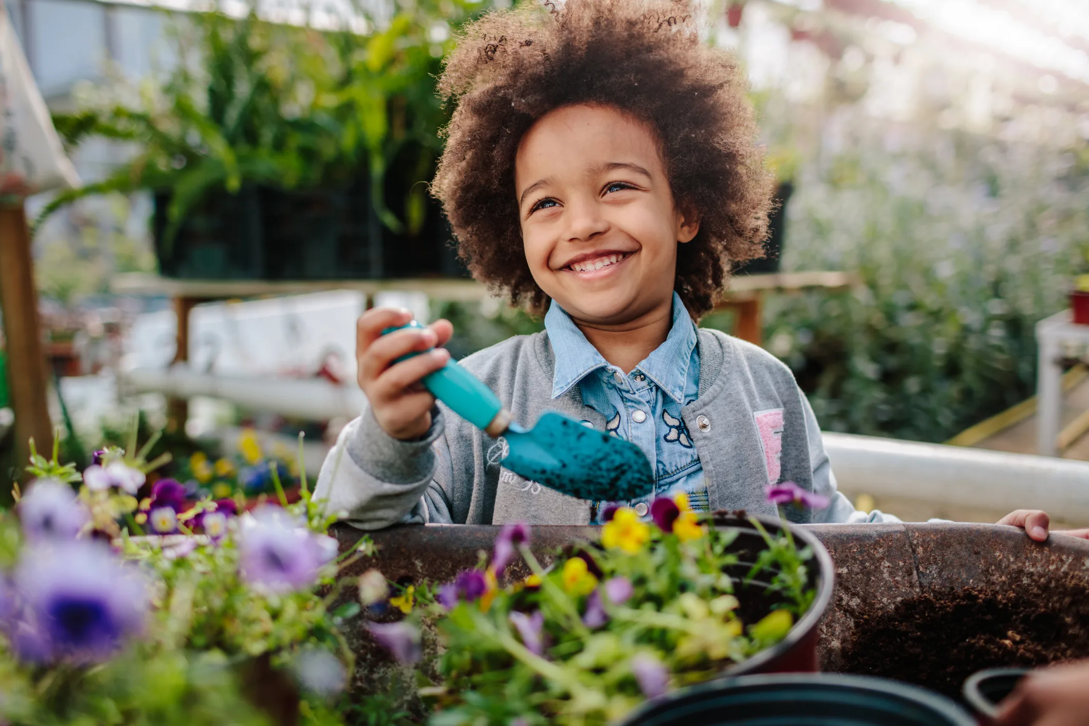 Child Gardening